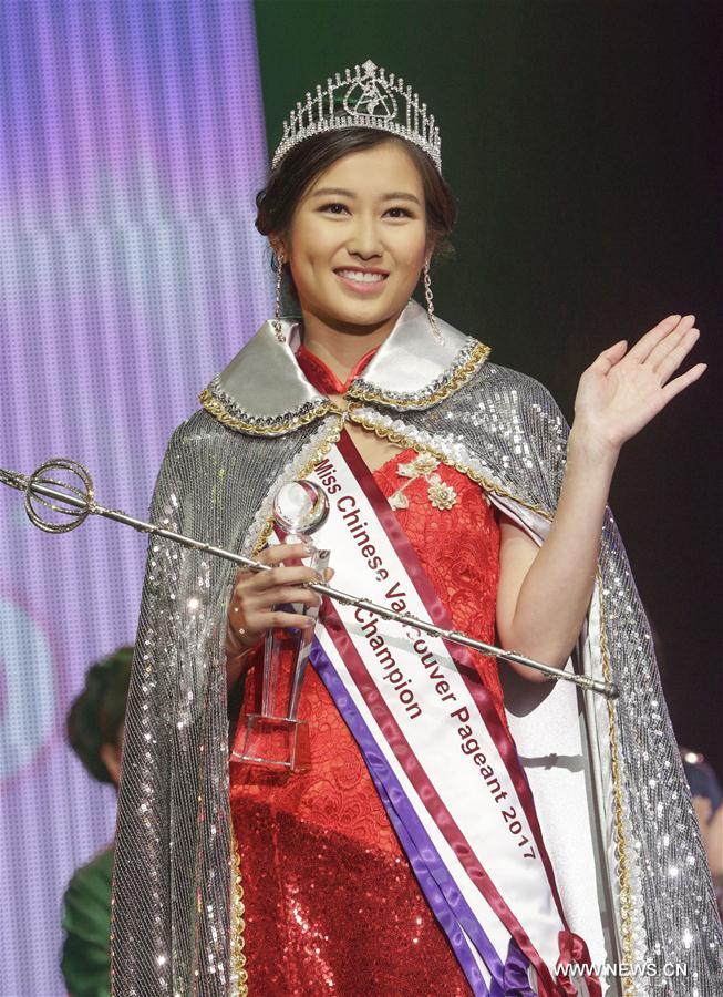 Canada : concours de beauté Miss Chinese à Vancouver