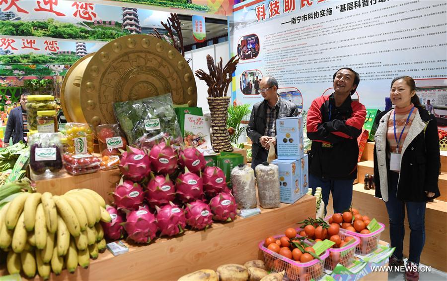 Chine : foire agricole à Nanning