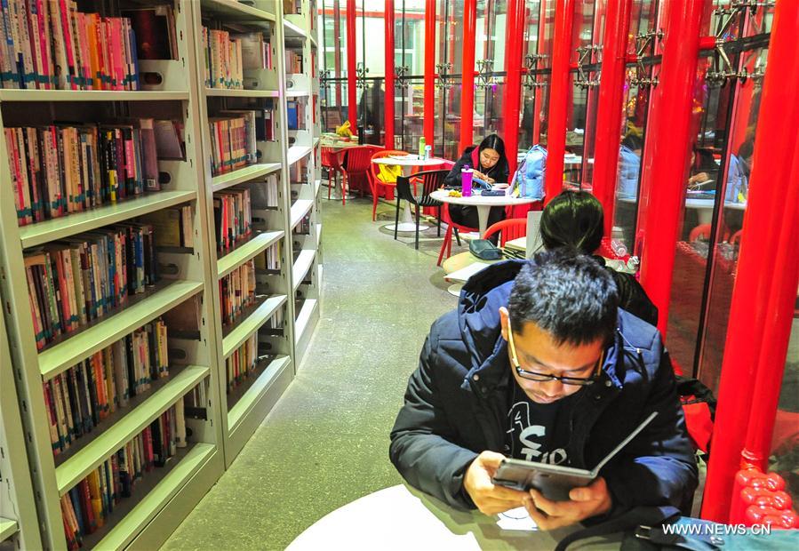 Chine : bibliothèque en libre-service en Mongolie intérieure