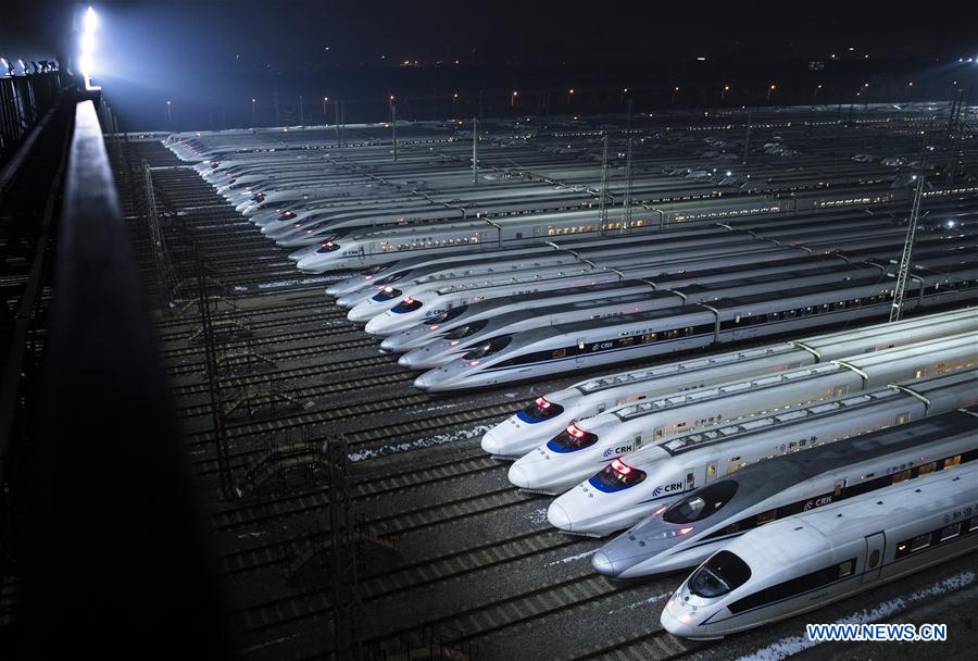 Le réseau ferroviaire chinois se prépare pour le pic de voyages de la fête du Printemps
