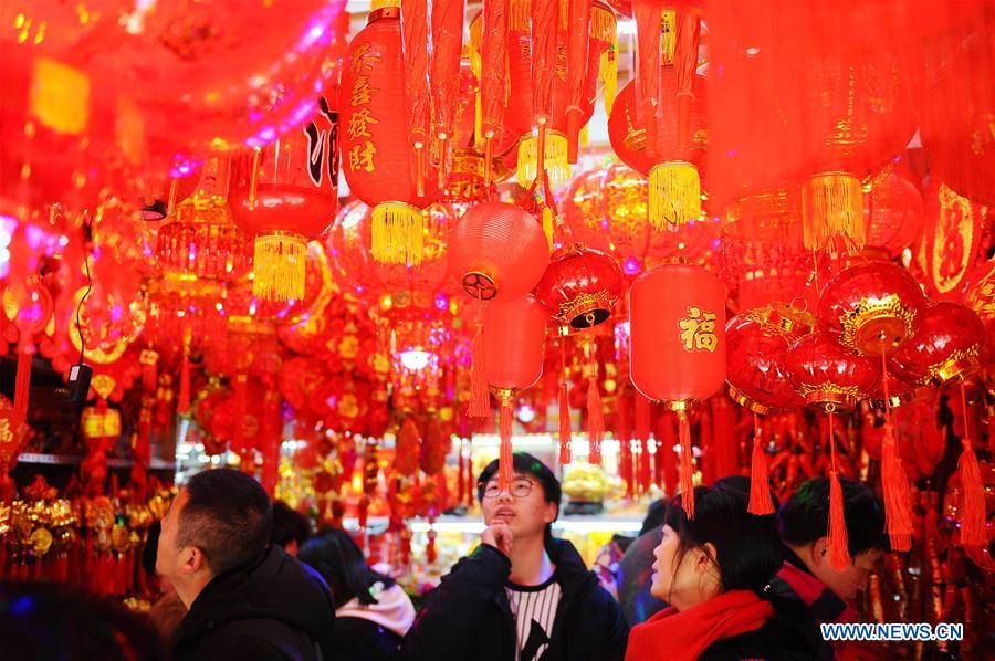 Chine : préparatifs de la fête du Printemps