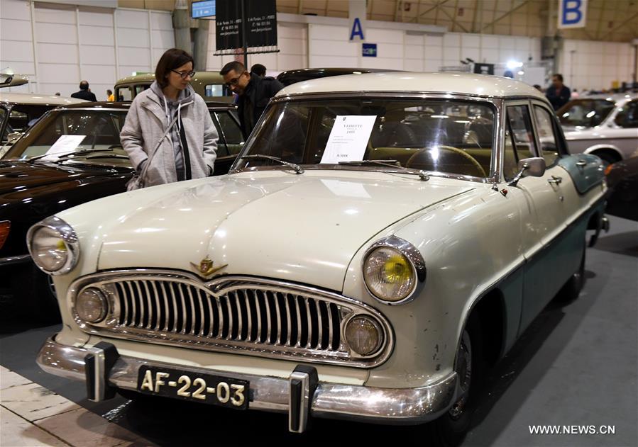 Le 13e Salon des voitures anciennes à Lisbonne