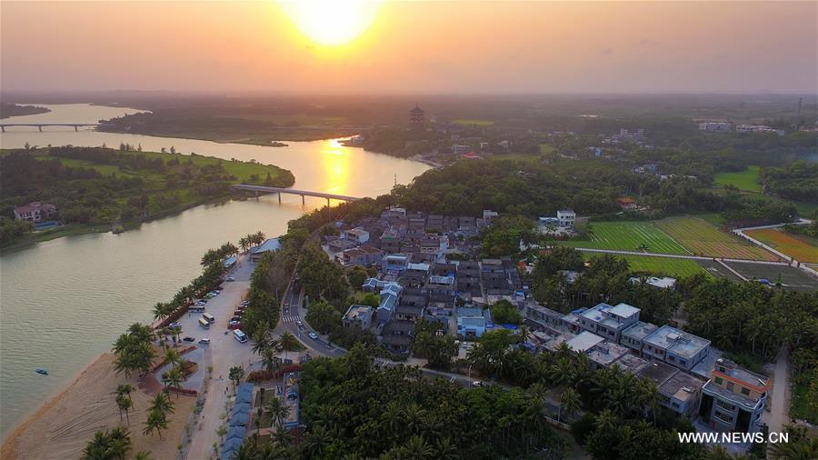 Chine : paysage de Boao à Hainan
