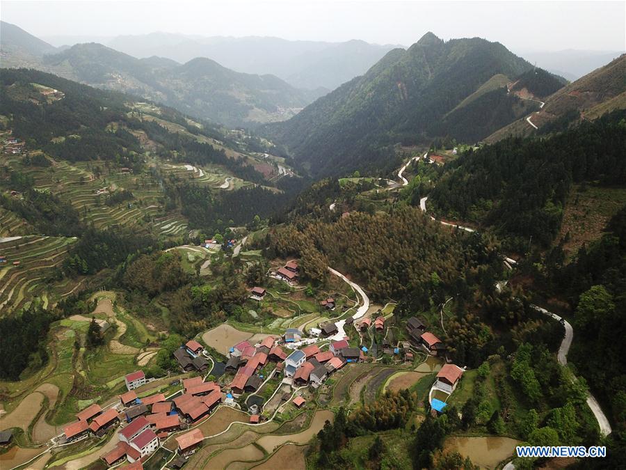 Chine : paysage du Guizhou