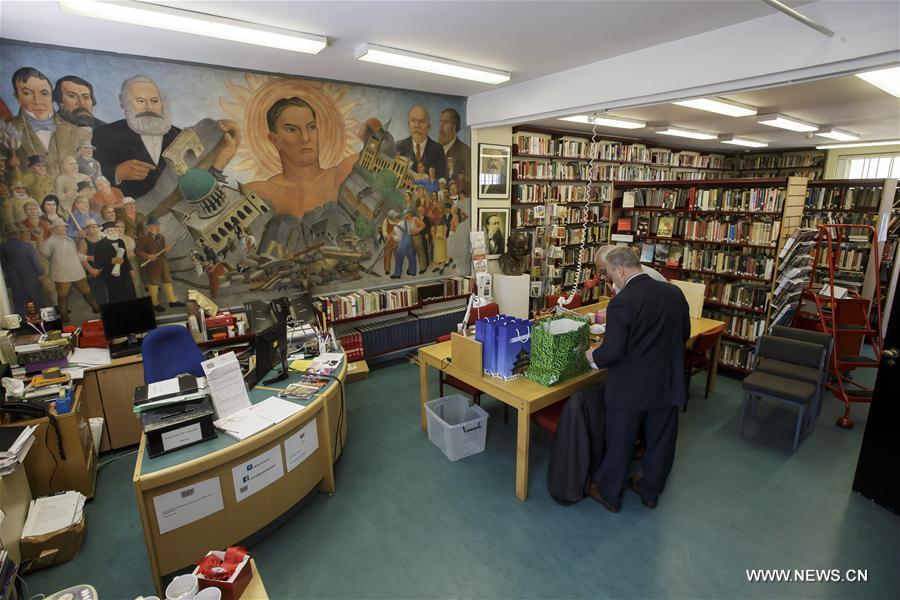 La bibliothèque Marx Memorial Library à Londres