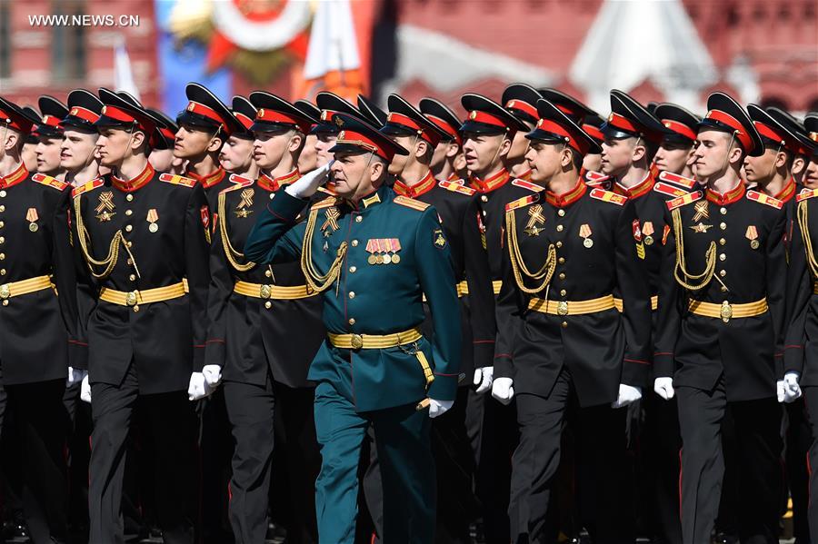 Russie : d&eacute;fil&eacute; militaire pour c&eacute;l&eacute;brer la Journ&eacute;e de la victoire 