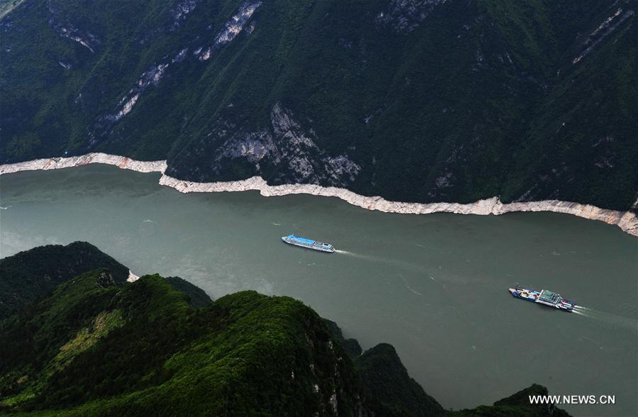 Chine : la gorge de Qutang à Chongqing