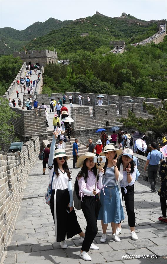 Chine : tourisme sur la Grande Muraille près de Beijing