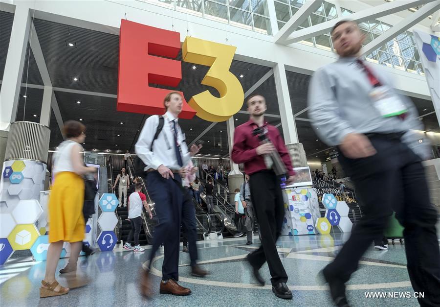 Etats-Unis : Salon des jeux vidéo E3 de Los Angeles