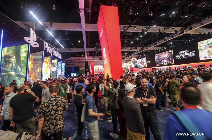  Etats-Unis : Salon des jeux vidéo E3 de Los Angeles