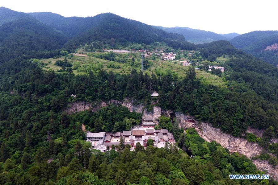 Chine : paysage de forêts dans le nord