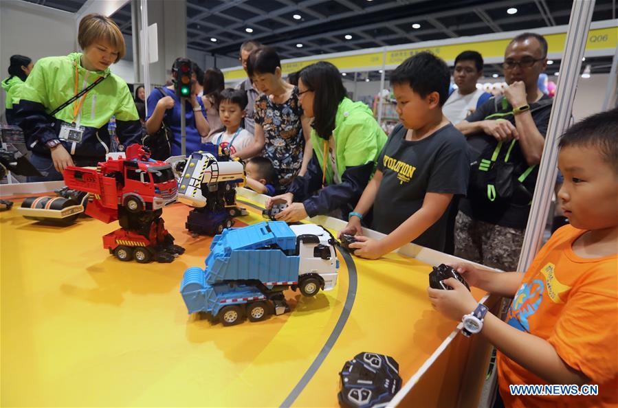 Chine : le 4e Festival des jouets de Hong Kong