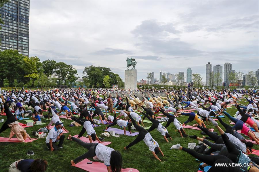 Journée internationale du yoga 2018 à New York