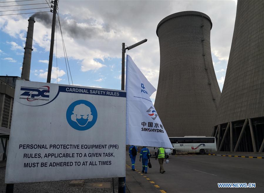 Le Zimbabwe commande la construction d'un projet d'expansion d'une centrale financée par la Chine