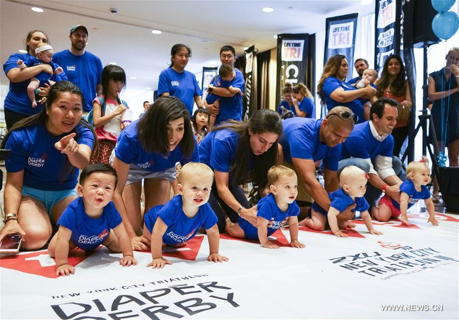le Diaper Derby, une course insolite de bébés à New York