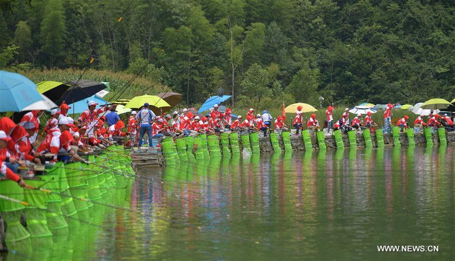 Chine : concours de pêche