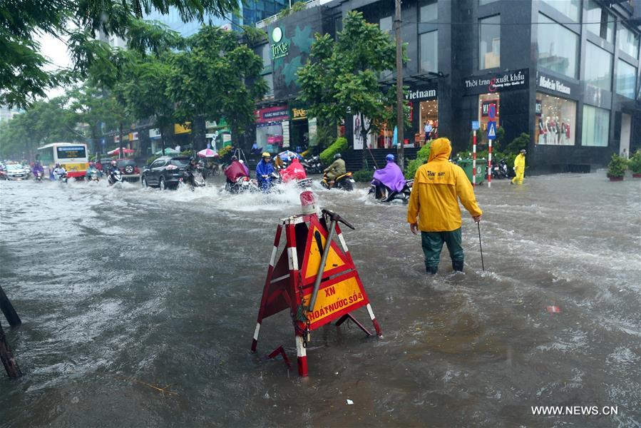 Vietnam : inondations à Hanoi