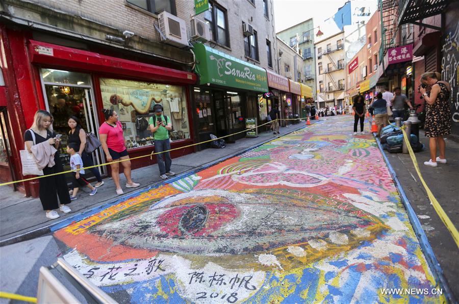 Etats-Unis : art de rue à New York