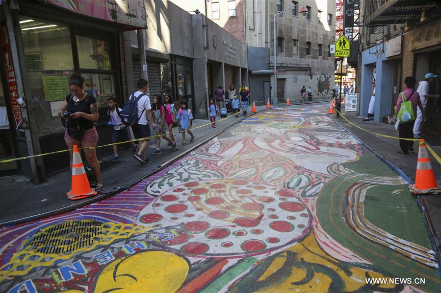 Etats-Unis : art de rue à New York