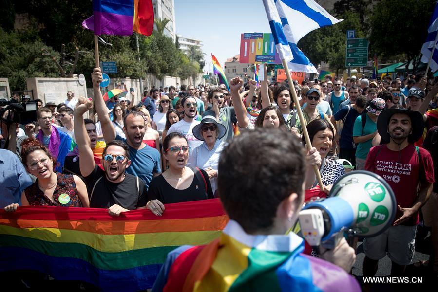 Jérusalem : manifestation LGBT contre une nouvelle loi 