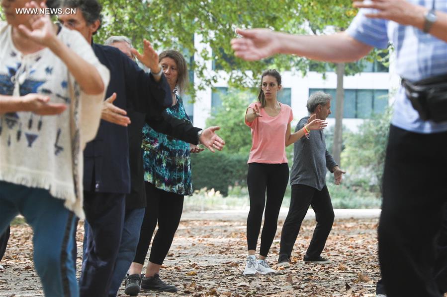 Belgique : tai-chi à Bruxelles