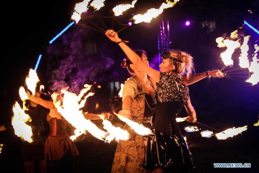 Festival de feu de Pologne