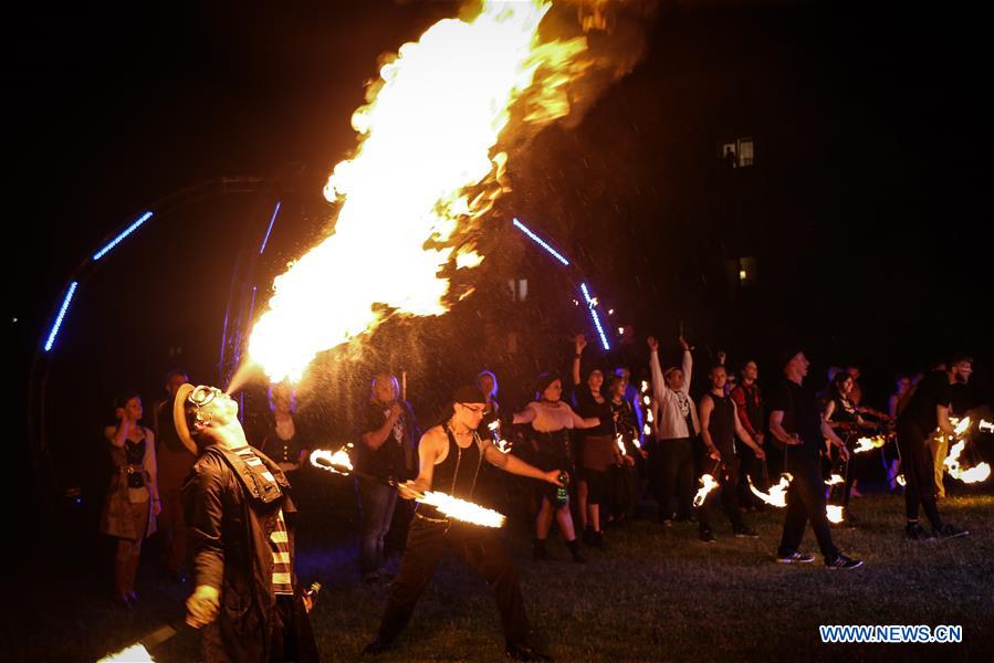 Festival de feu de Pologne