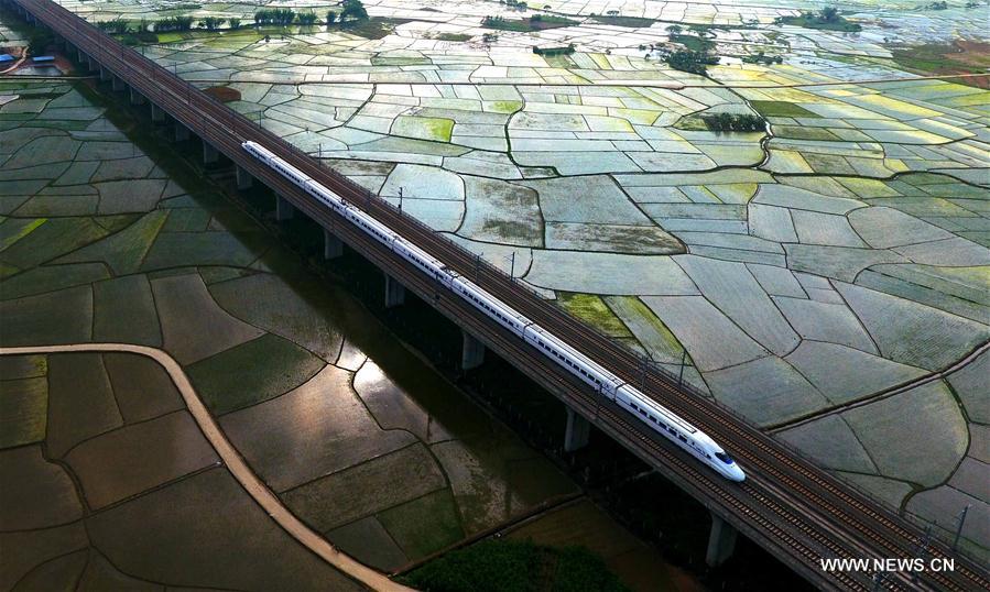 Développement du chemin de fer au Guangxi 