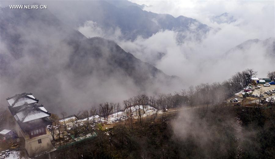 Chine : paysage de Guiguling au Shaanxi