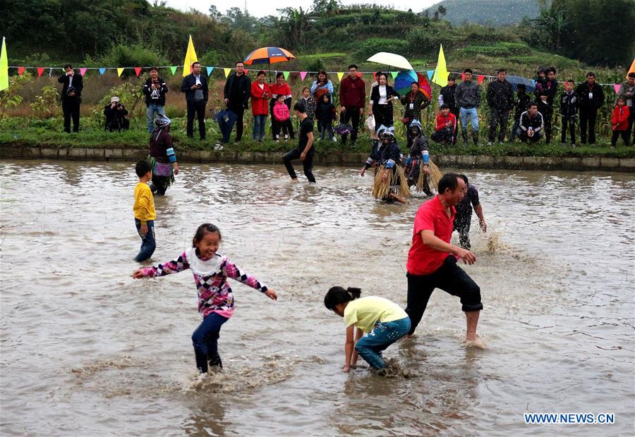 Chine : festival de la pêche au Guangxi