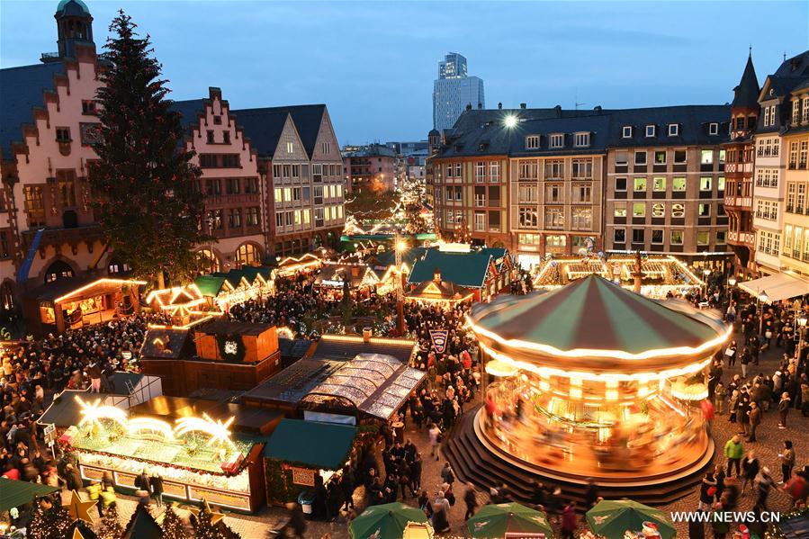 GERMANY-FRANKFURT-CHRISTMAS MARKET