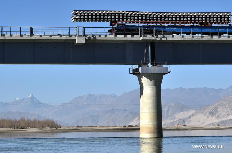 Chine : construction du chemin de fer Sichuan-Tibet