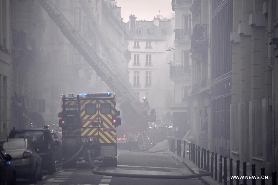 France : au moins 20 blessés dans une explosion de gaz à Paris