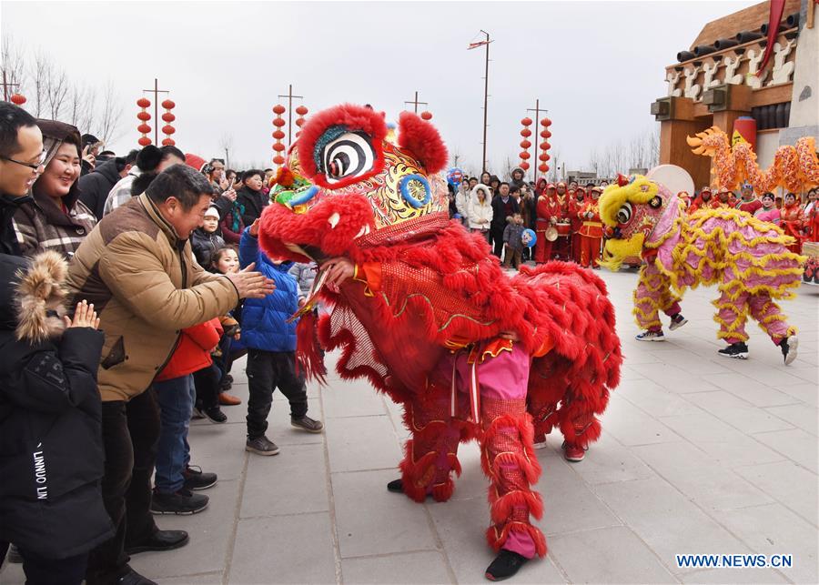 Fête du Printemps : foire du temple au Shandong