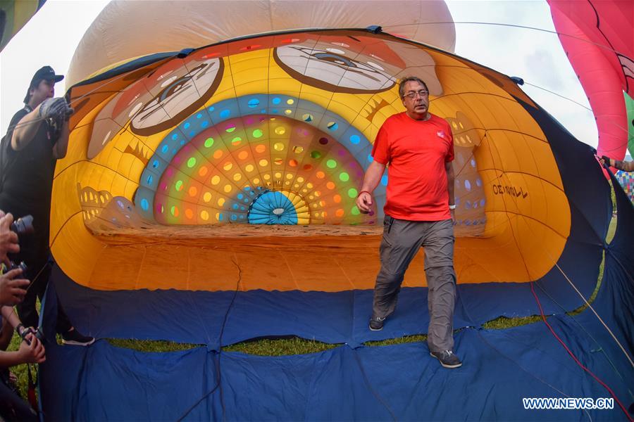Festival des montgolfières en Malaisie