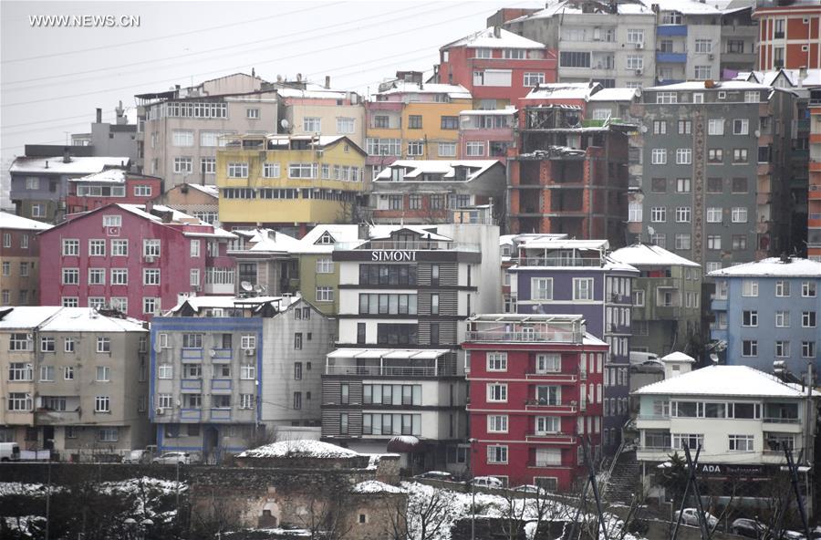 Turquie : Istanbul sous la neige