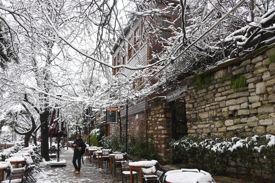 Turquie : Istanbul sous la neige