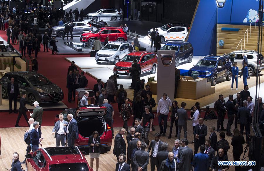 Suisse : salon de l'automobile de Genève