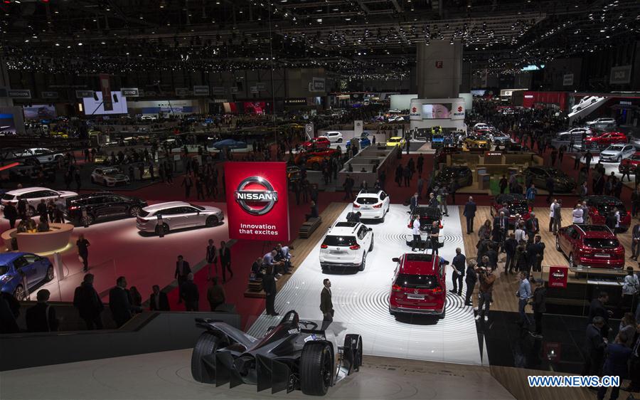 Suisse : salon de l'automobile de Genève