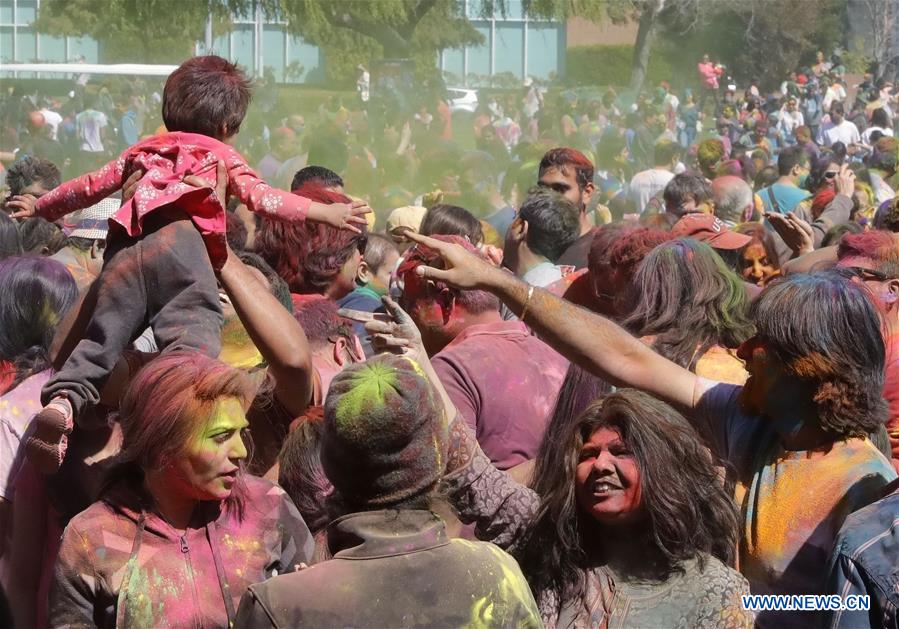 Etats-Unis : célébrations de Holi à San Francisco