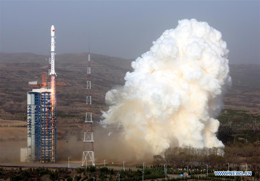 Lancement de satellites dans le nord de la Chine