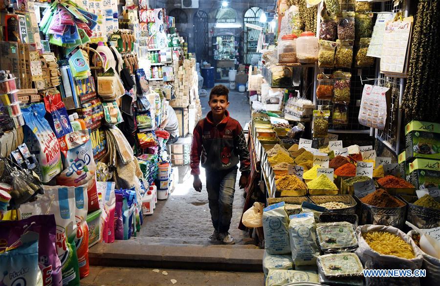 Syrie : marché pendant le ramadan en Syrie