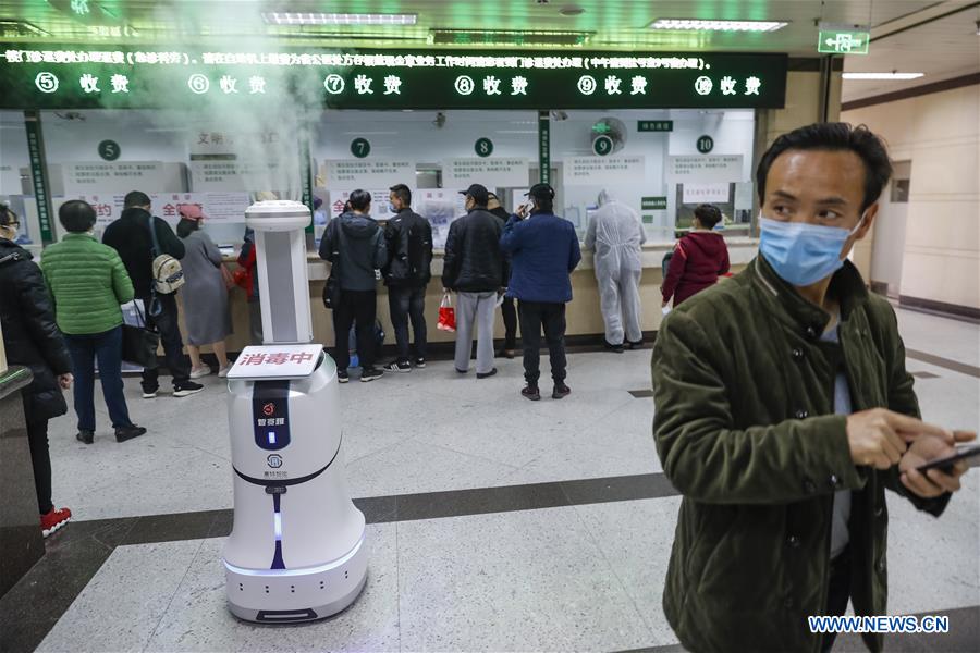 Chine : des robots intelligents pour la désinfection à Wuhan