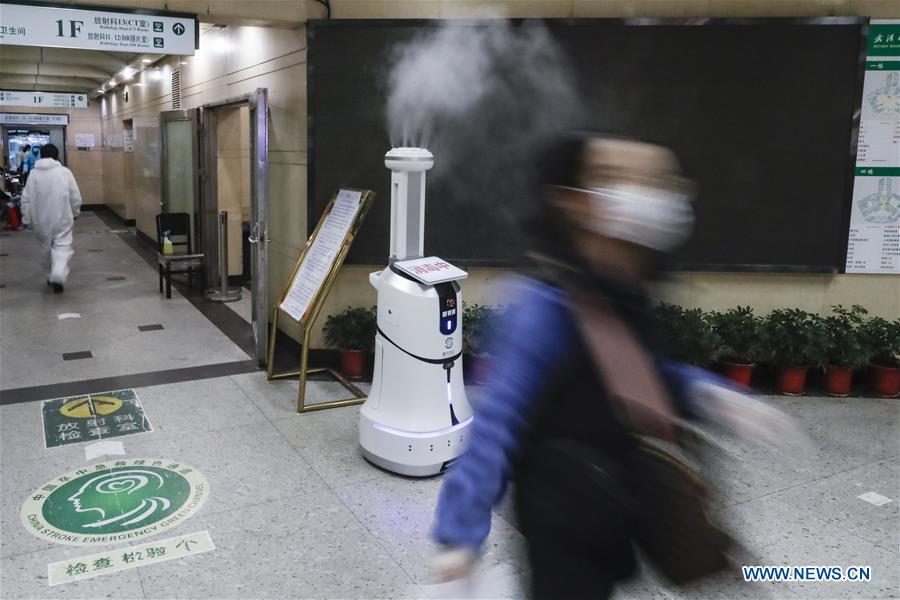 Chine : des robots intelligents pour la désinfection à Wuhan