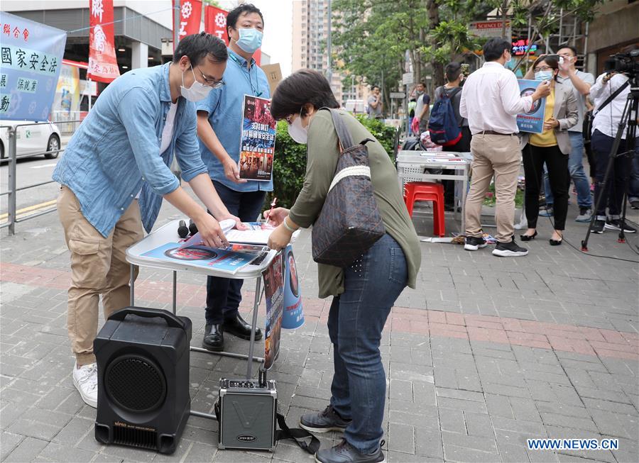Les habitants de Hong Kong soutiennent la législation sur la sécurité nationale