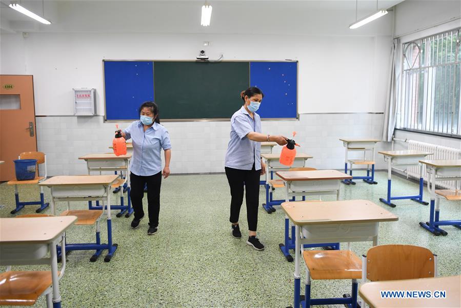 Chine : préparatifs contre l'épidémie pour le concours national d'entrée à l'université