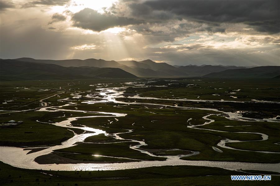 Chine : une zone humide au Sichuan