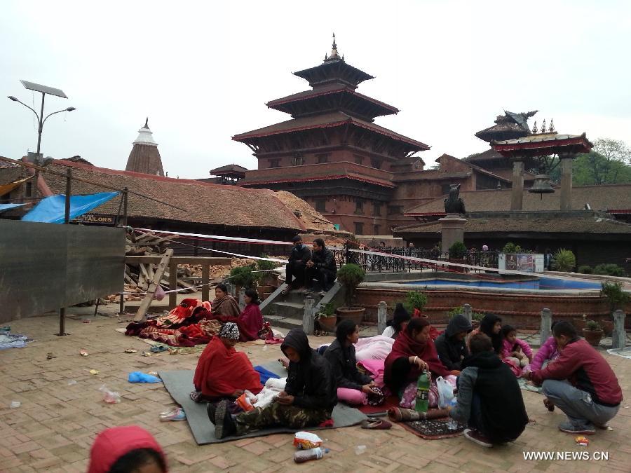 （国际）（5）强震已造成尼泊尔境内1805人死亡