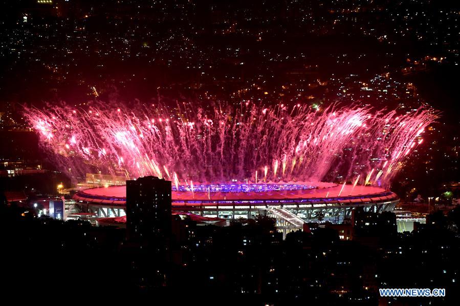 JO 2016 : cérémonie d'ouverture au stade Maracana