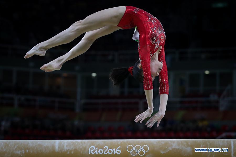 la chine des jeux olympiques sports anneaux de gymnastique Cravate